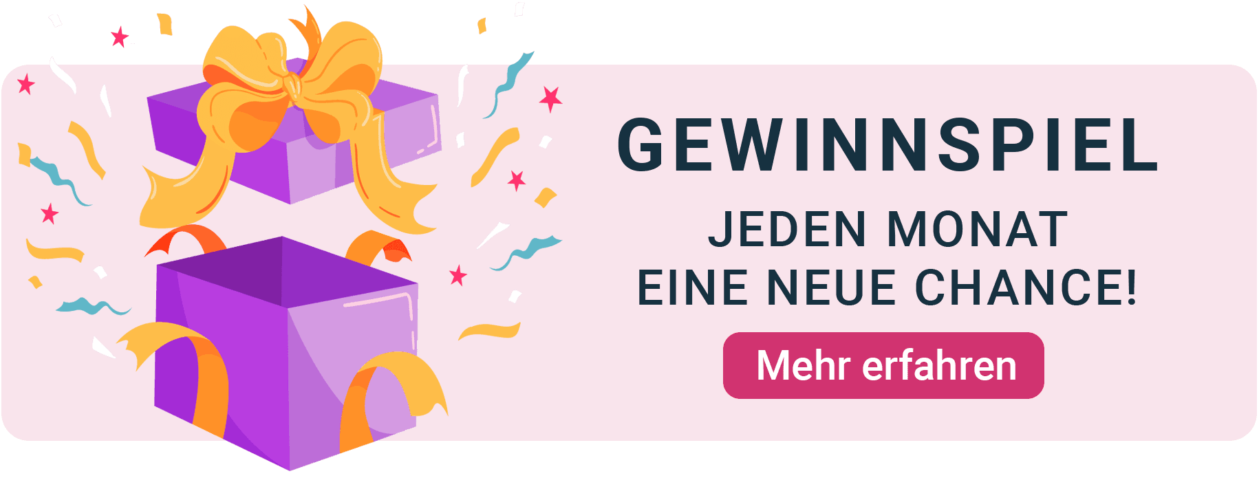 Gewinnspiel Banner